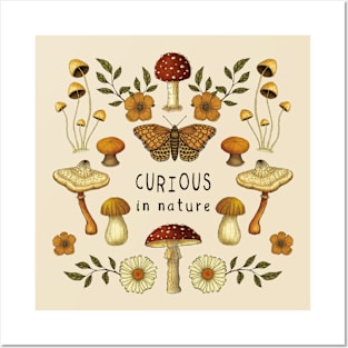 Curious In Nature Posters and Art